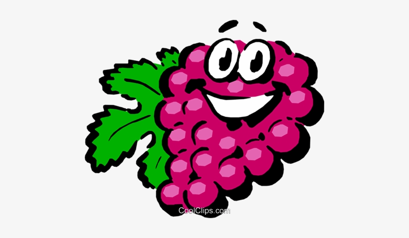 Las Uvas De La Historieta Libres De Derechos Ilustraciones - Cartoon Grapes, transparent png download