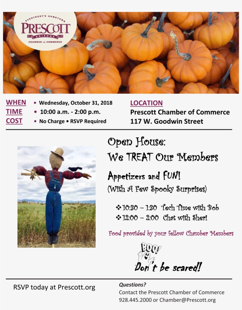 We Treat Our Members - Prescott Chamber Of Commerce, transparent png download