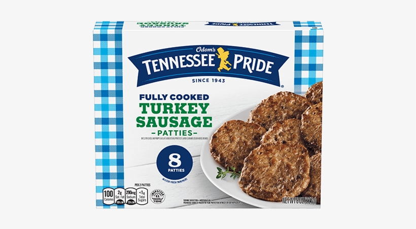 Fully Cooked Turkey Sausage Patties - Odom Tennessee Pride Honey Sausage Biscuit, transparent png download