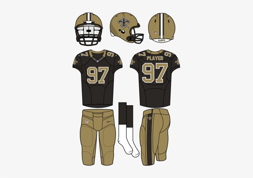 saints home jersey