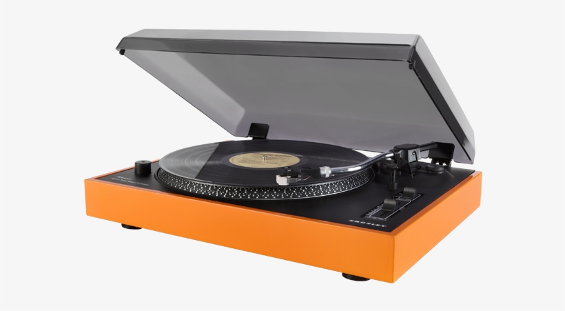 Clipart Free Stock Passing Daisies The Gift Guide For - Crosley Advance Cr6009a Turntable - Orange, transparent png download