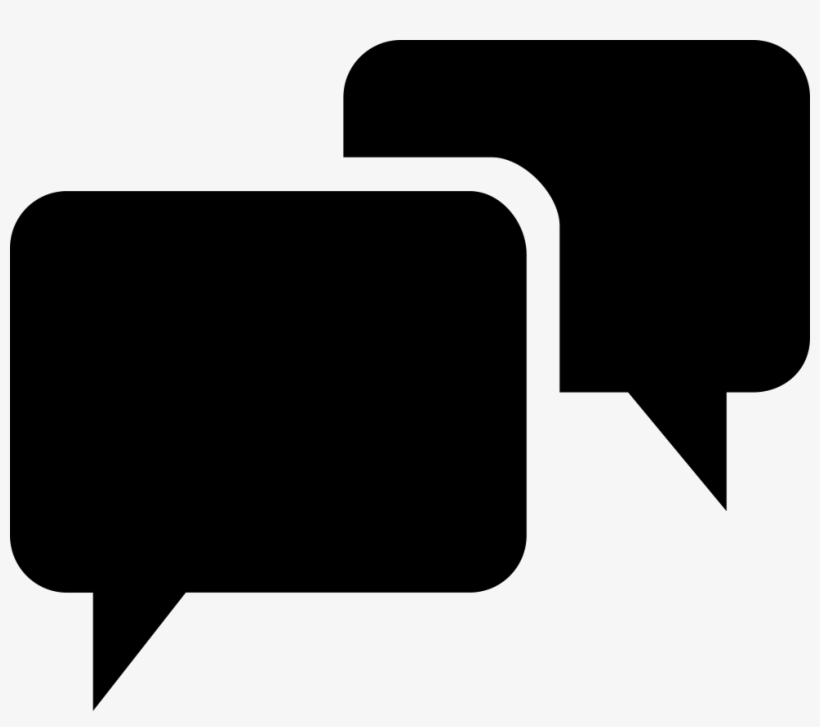 Dialog Box - - Talk Bubbles Icon, transparent png download