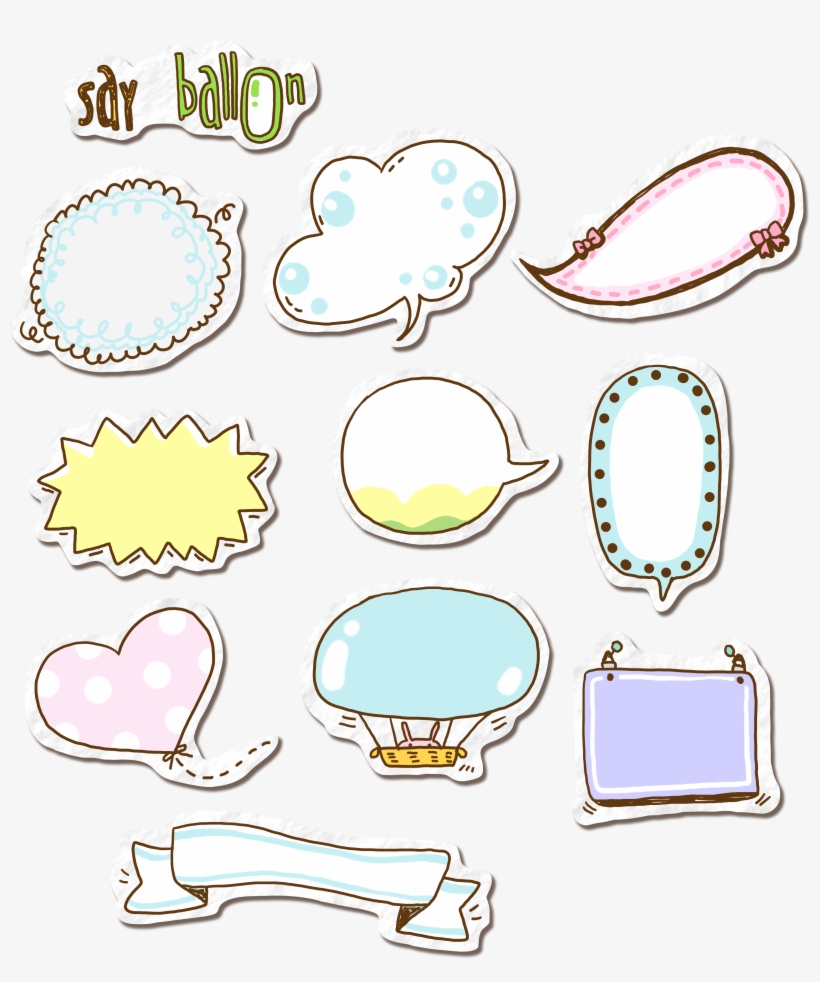 Text Box Dialog Box Computer Icons - 手繪 圖案 對話 框, transparent png download