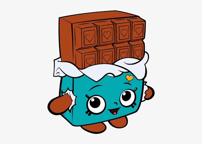Jpg Black And White Library Free At Getdrawings Com - Shopkins Chocolate Png, transparent png download