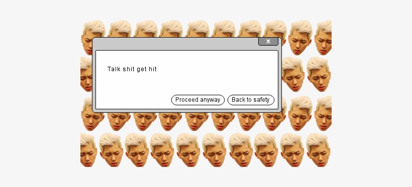 1k Mine Block B Zico 3k Dialog Box - Transparent Text Tumblr Male, transparent png download