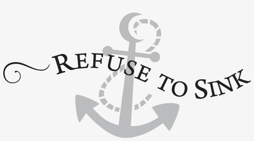Png Royalty Free Library Transparent Anchor Refuse - Calligraphy, transparent png download