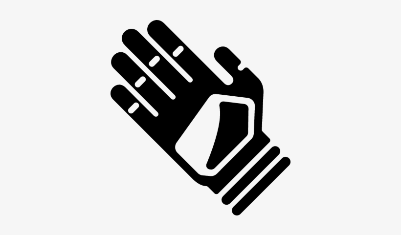 Glove For American Football Player Vector - Guantes Icono Png, transparent png download