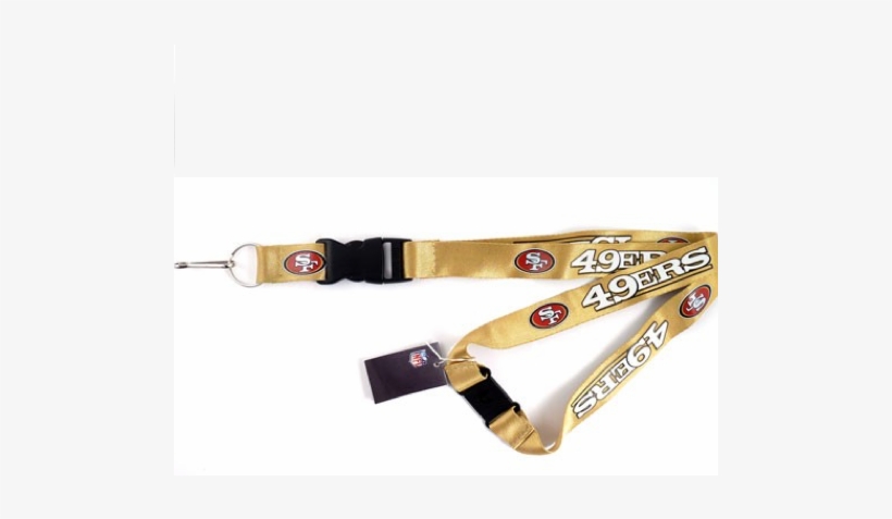 Nfl San Francisco 49ers Aminco Team Lanyard - Nfl San Francisco 49ers Original Team Lanyard Keychain, transparent png download