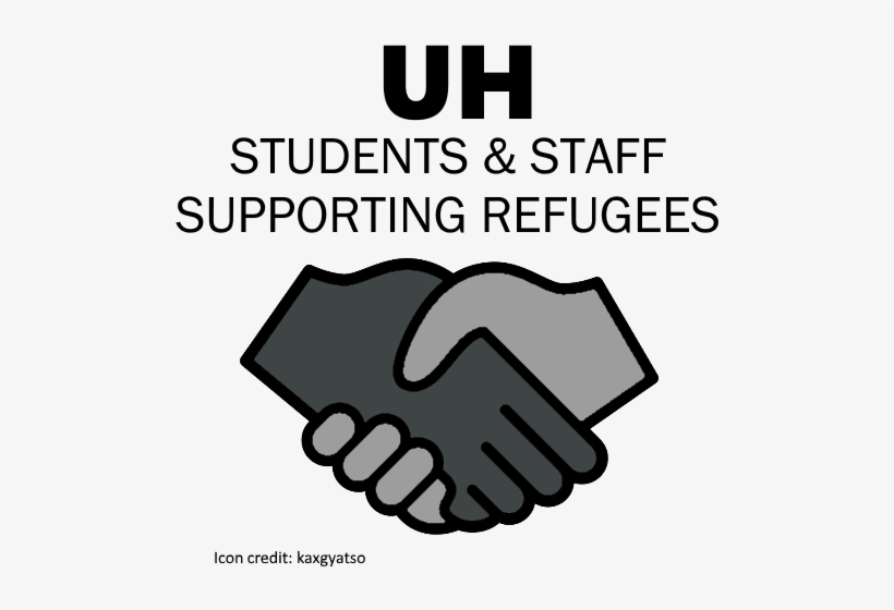 Uh Students & Staff For Refugees - Poster, transparent png download