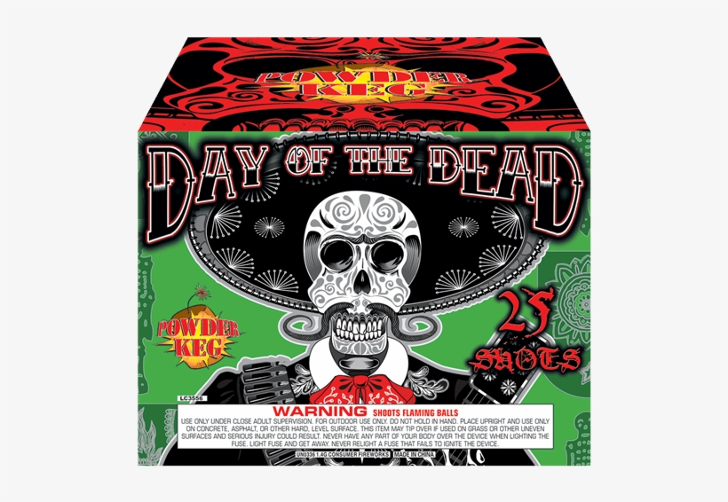 Day Of The Dead 25's - Skull, transparent png download