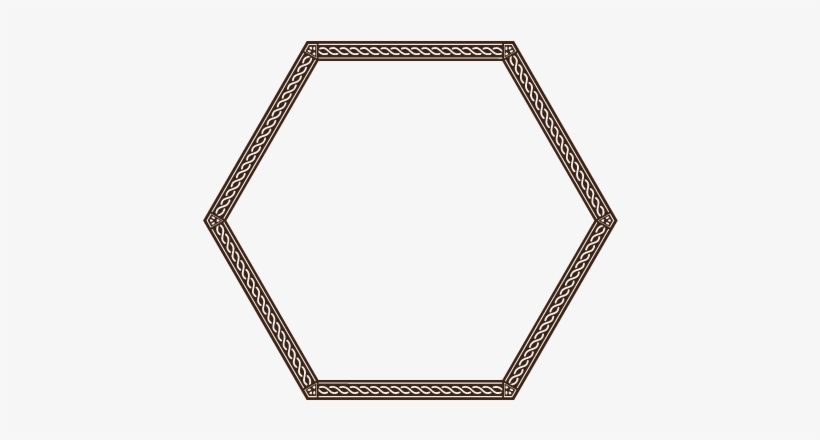 Celtic-border - Pentagon Icon, transparent png download