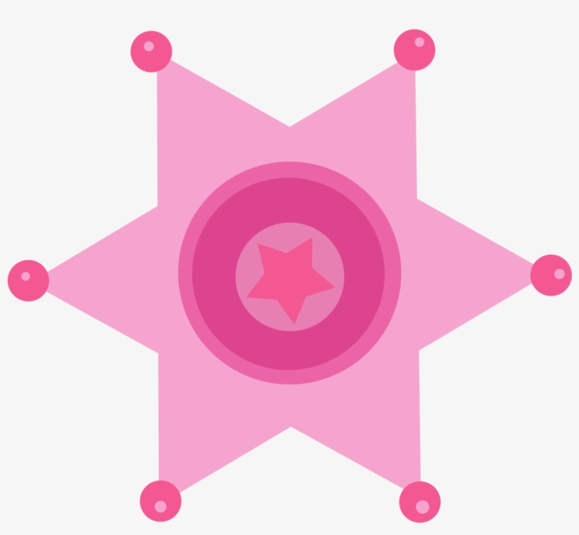 Sheriff Badge Silhouette At Getdrawings - Estrella Sheriff Callie Png, transparent png download