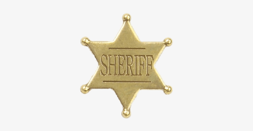 Sheriff's Tip Star Badge - Sheriff Badge Transparent Background, transparent png download