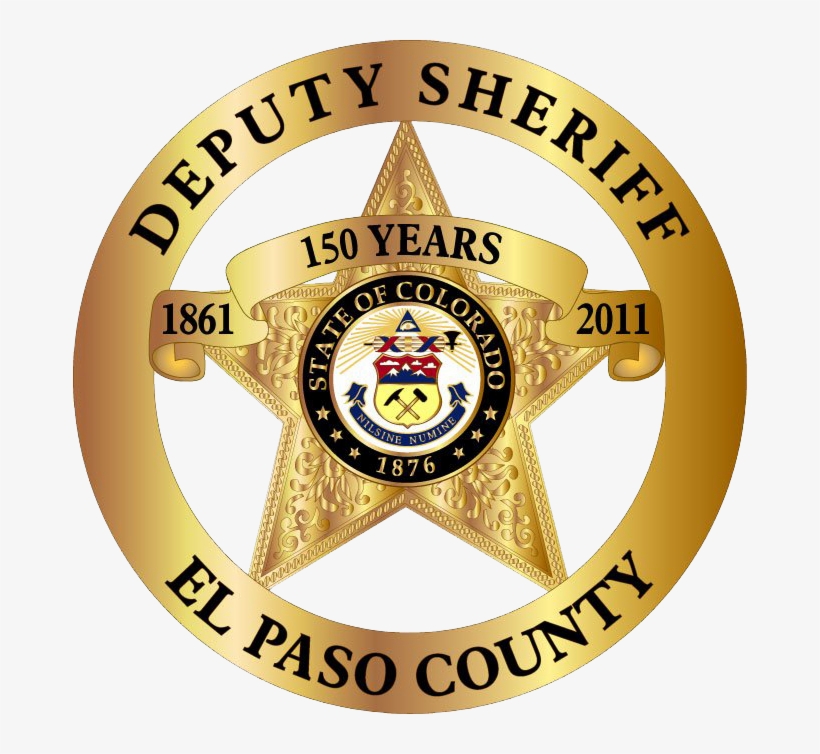 El Paso County Sheriff Badge, transparent png download
