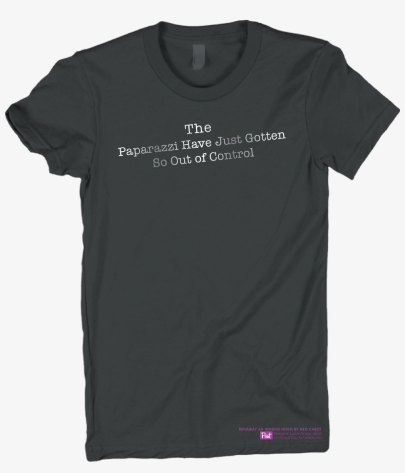 Paparazzi - Black T Shirt, transparent png download