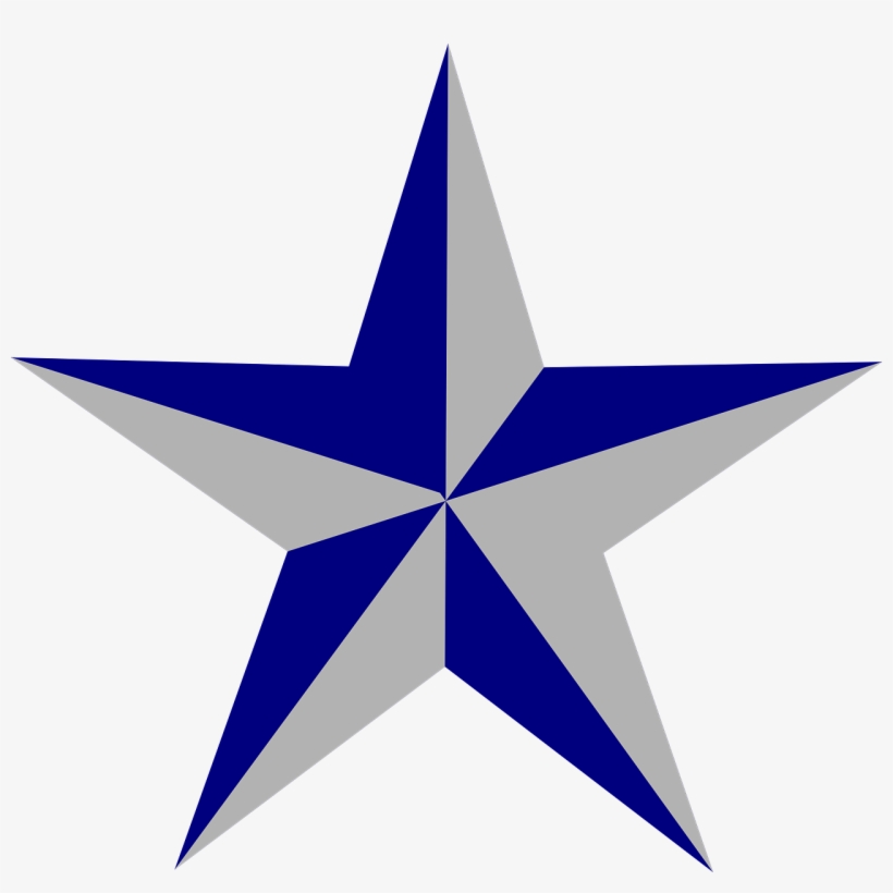 Star Christmas Xmas Celebration Transparent Image - Lone Star Clip Art, transparent png download