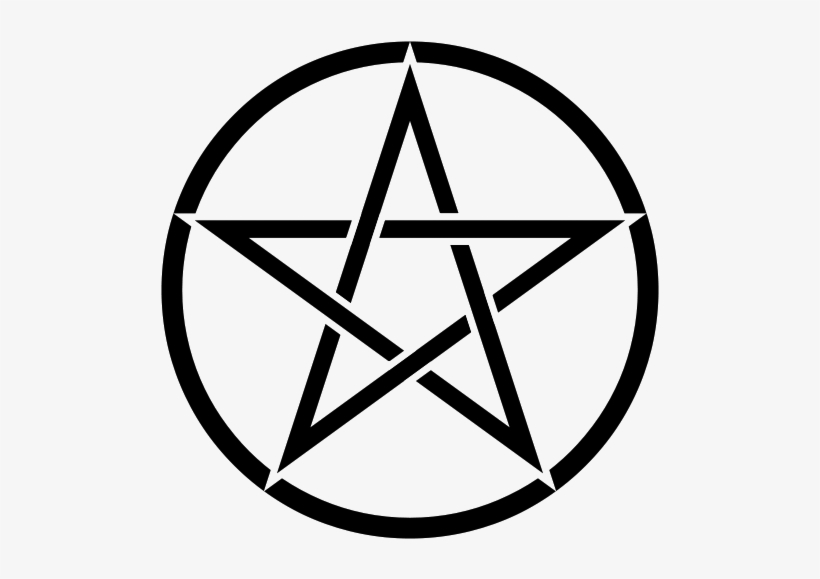 Pagan - Pentacle Symbol, transparent png download
