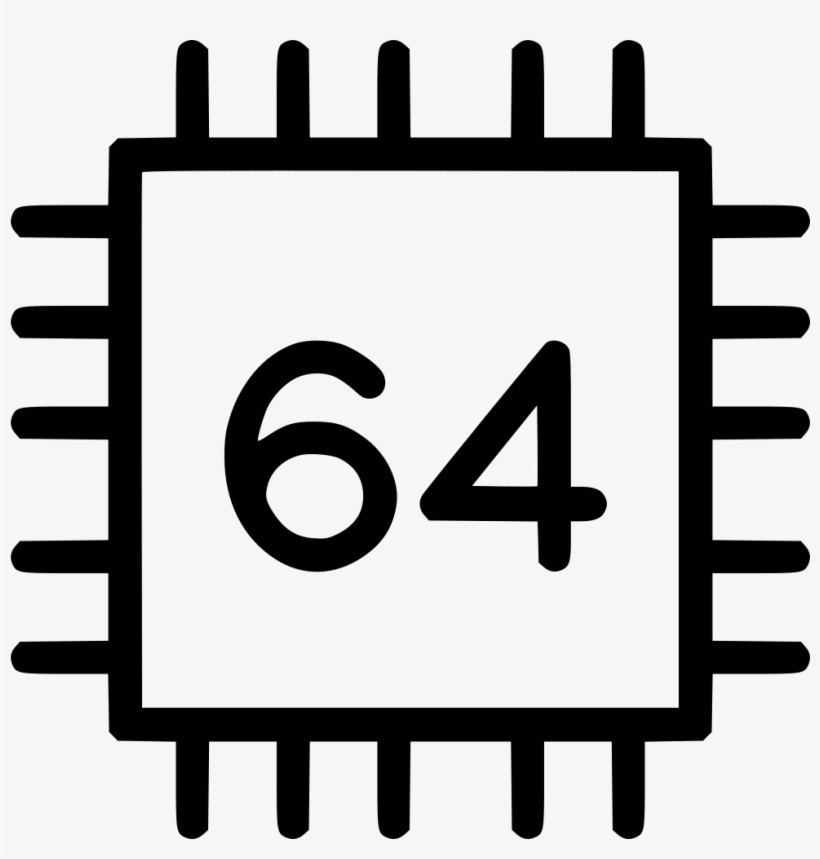 Cpu Processor Bit Intel Chip Comments - Tecnologia Png, transparent png download