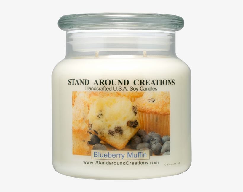 Blueberry Muffin Apothecary 16-oz - Stand Around Creations Gourmet Dark Chocolate Apothecary, transparent png download
