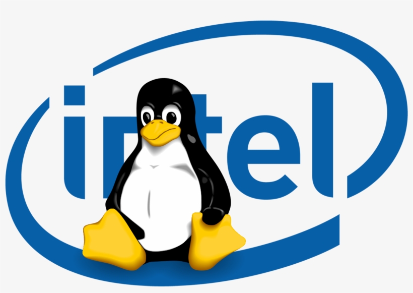 Download Intel Logo Latest Version 2018 - Gangsta Penguin Tile Coaster, transparent png download
