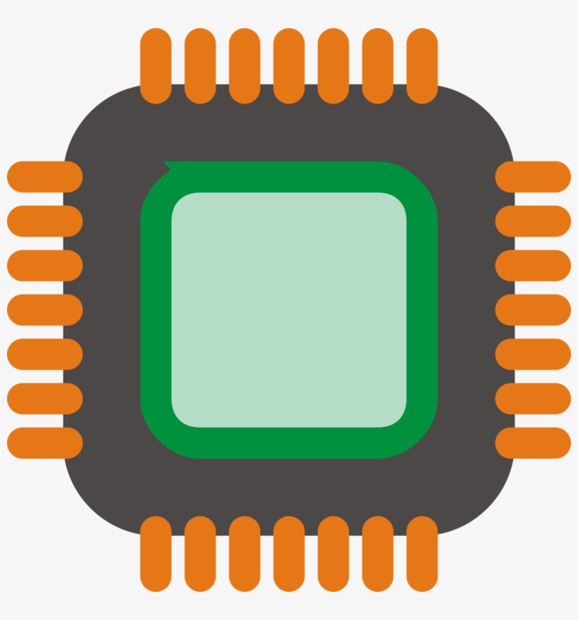 Cpu, Processor, Intel, Amd, Chip, Computer, Hardware - Chip Png, transparent png download