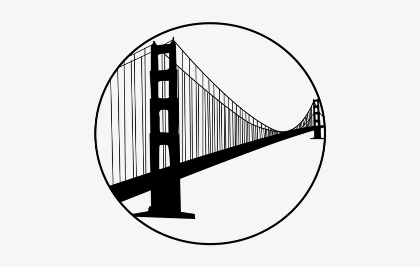 Golden Gate Bridge Png, transparent png download