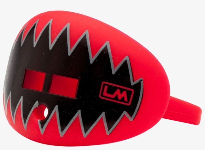 Loudmouthguards Shark Teeth Falcon Red - Loudmouthguards Pacifier Style Lip Protector Mouthguard, transparent png download