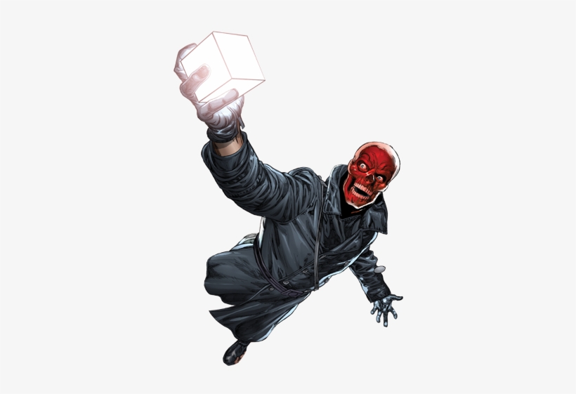 Red Skull Marvel Xp - Red Skull Marvel White Background, transparent png download