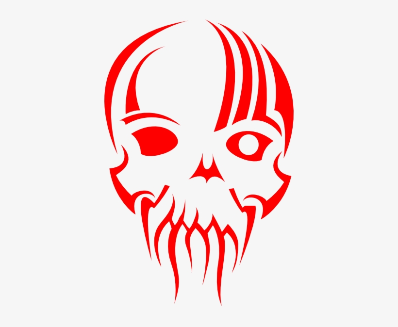 Red Skull Logo Png, transparent png download
