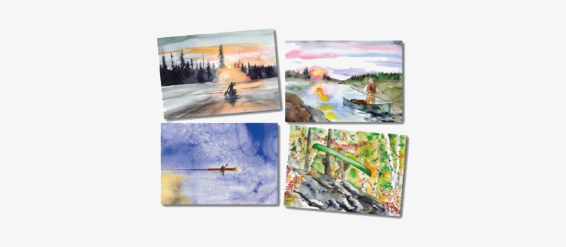 Notecards - Wilderness Paddler - Wilderness Resort, transparent png download