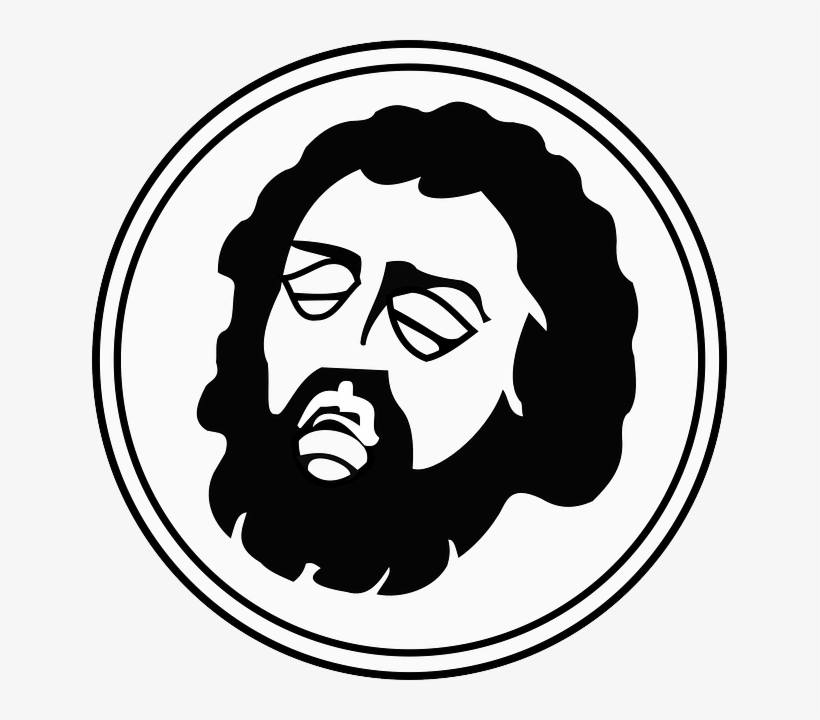Head, Part, People, Man, Silhouette, Male, Sleeping - Coat Of Arms Of Wrocław, transparent png download