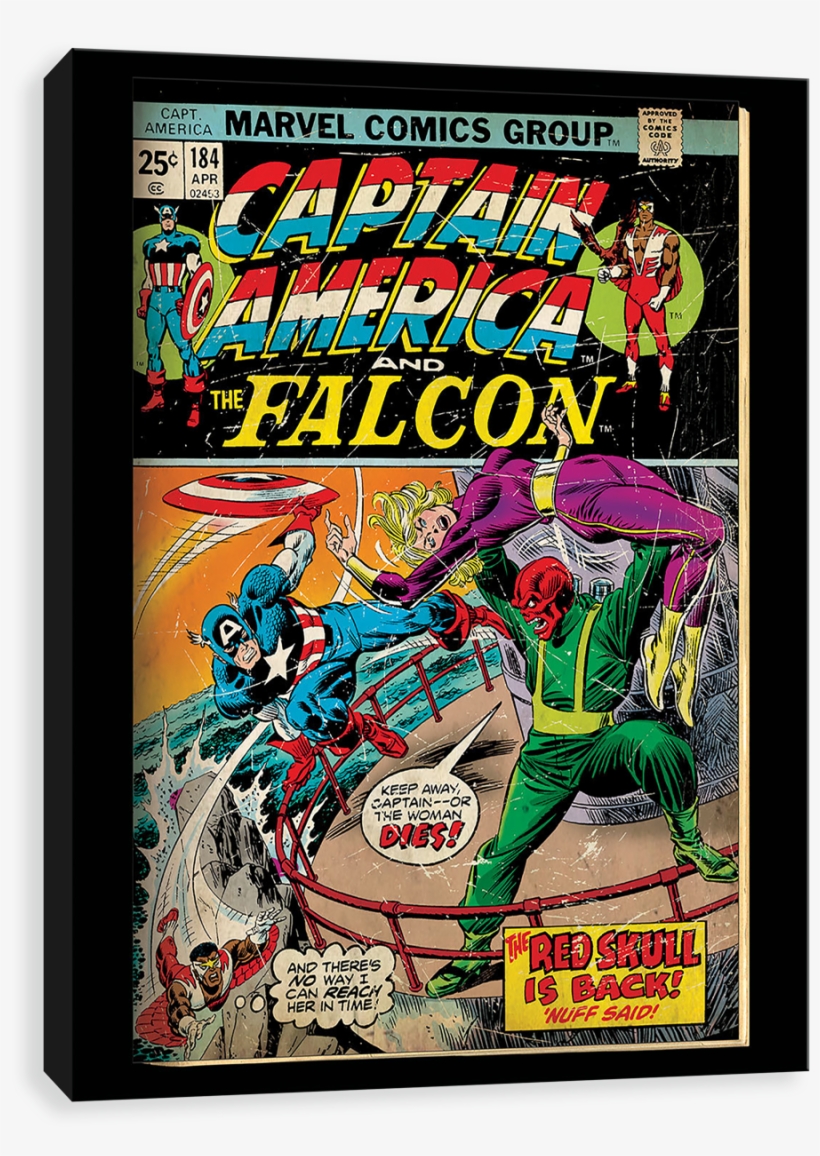 Battling Red Skull - Captain America, transparent png download