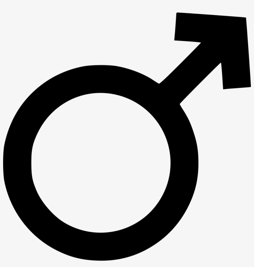 Man Gender Sex Male Gender Symbol Comments - Simbolo Do Sexo Masculino, transparent png download