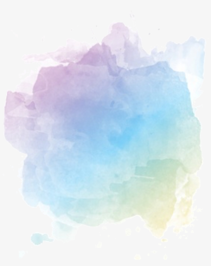 Watercolor Pastel Purple Blue Gradient Pretty Freetoedi - Cumulus, transparent png download
