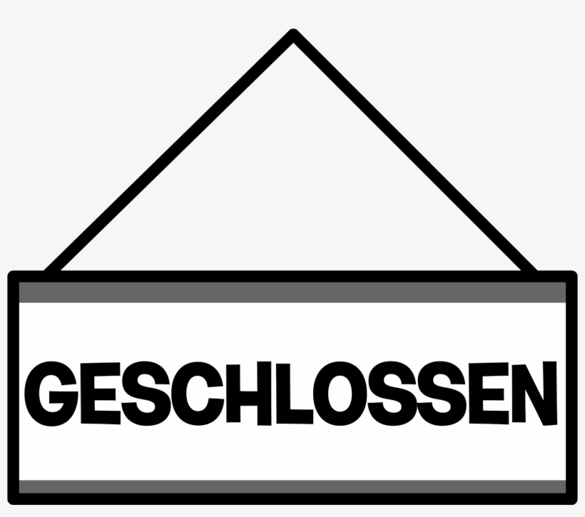 Open-closed Sign Sprite 004 De - Portable Network Graphics, transparent png download