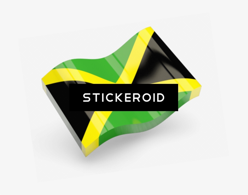 Jamaica Flag - Graphic Design, transparent png download