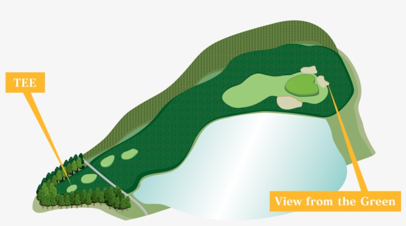On The Right Side, From The Teeing Ground To The Green, - Artificial Turf, transparent png download