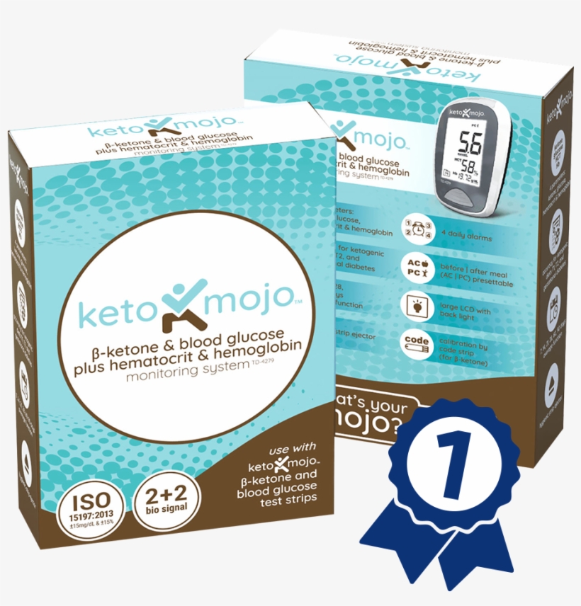 Keto-mojo Ketone Meter - Keto-mojo Blood Ketone And Glucose Testing Meter Kit, transparent png download