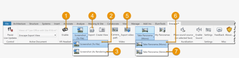Listed Here Are The Seven Export Options We Will Cover - Enscape Export, transparent png download