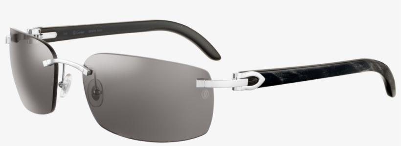 C Décor Sunglasses - Cartier Glasses Transparent, transparent png download