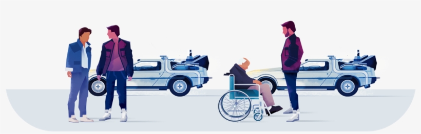The Idea Was To Tie In With 30 Years Since Back To - Back To The Future, transparent png download