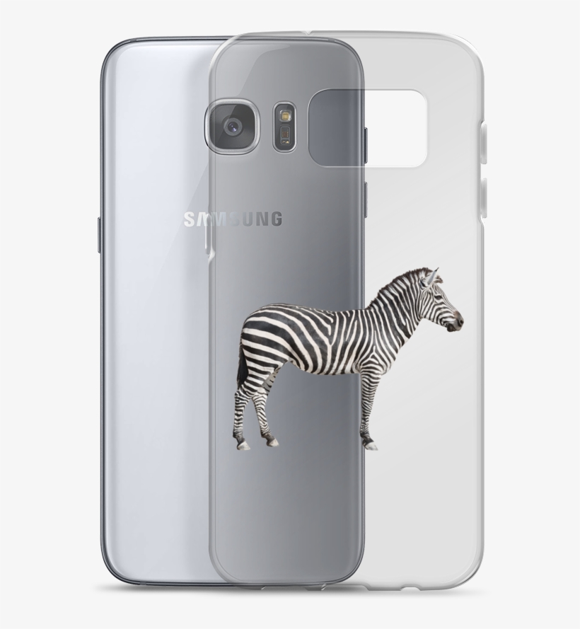 Zebra Print Samsung Case - Samsung Galaxy S7, transparent png download