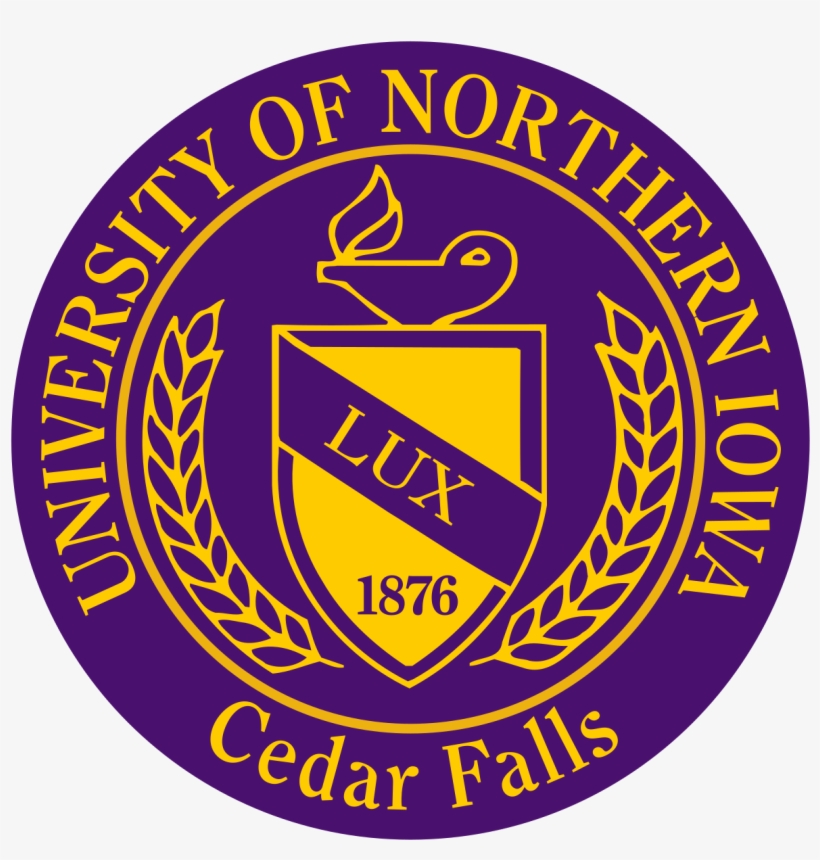 University Of Northern Iowa Seal - University Of Northern Iowa Logo Png, transparent png download