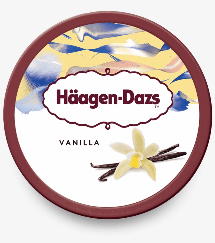 Vanilla Pint - Häagen-dazs Haagen Dazs Vanilla Ice Cream, transparent png download