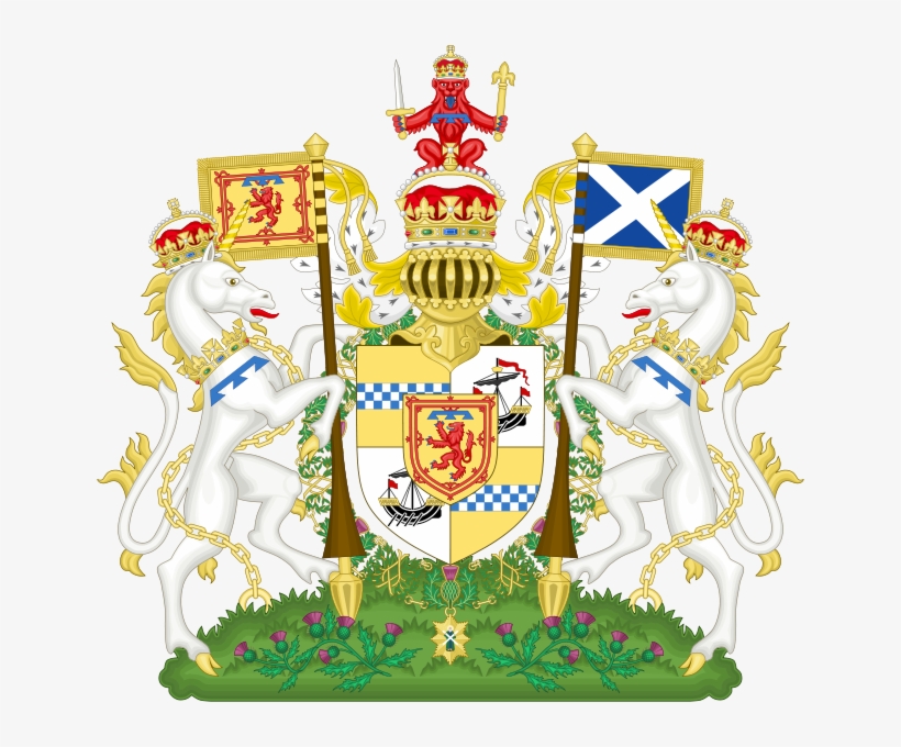 Coat Of Arms Of Hrh The Prince Charles, Duke Of Rothesy - Royal Coat Of Arms Scotland, transparent png download