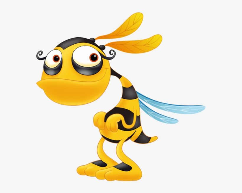 Abeilles Png - Funny Bee, transparent png download