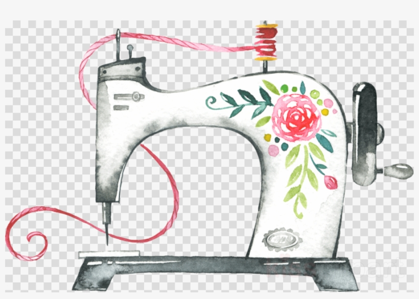 Download Sewing Machine Clipart The Sewing Machine - Sewing Machine Art, transparent png download