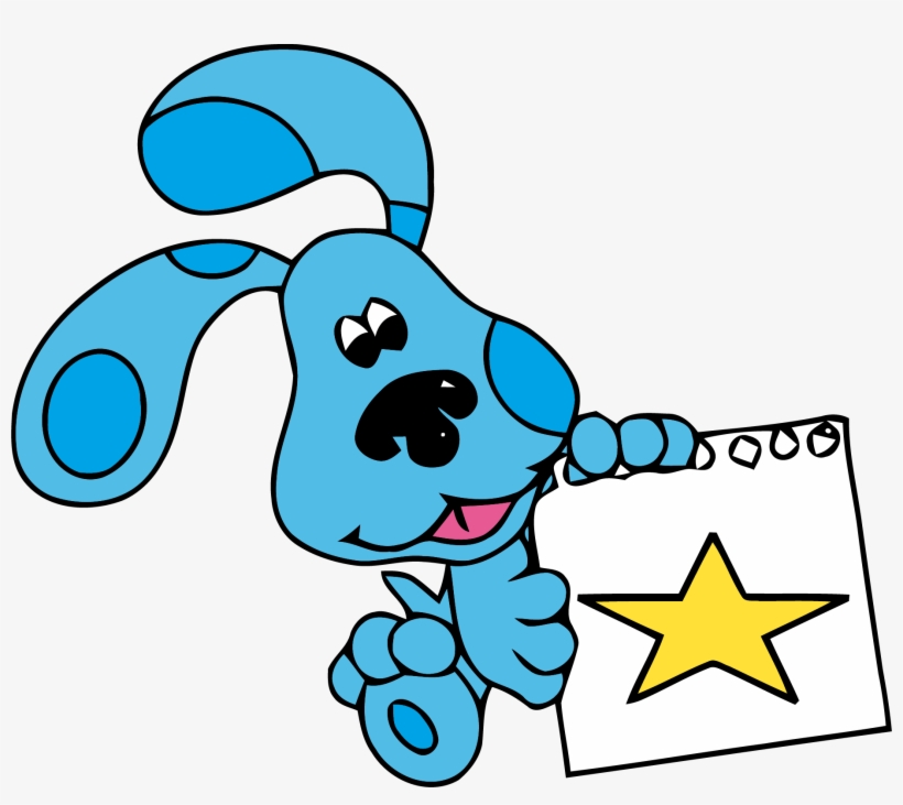 Blue's Clues Clip Art Star Clipart Png - Blues Clues Clipart, transparent png download