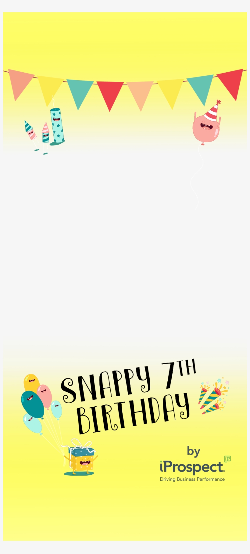 Snapchat Birthday Filter - Snapchat Birthday, transparent png download