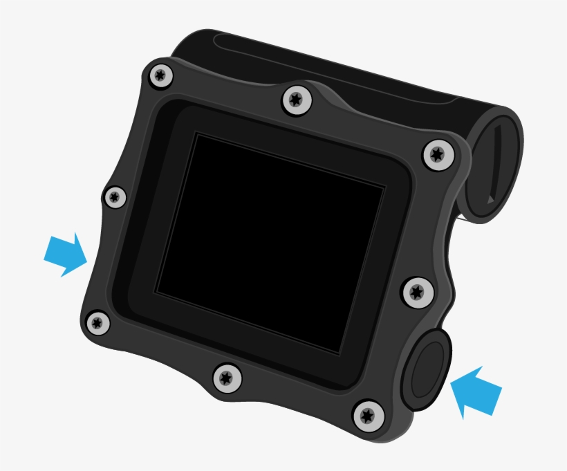 Two Button Interface - Shearwater Research, transparent png download